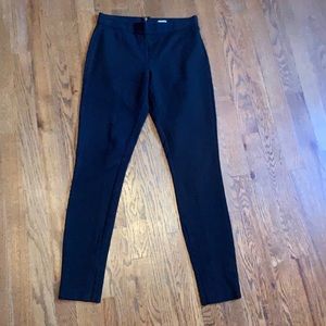 J. Crew black pants with back zip
